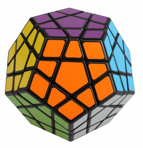 Cubo Shengshou Megaminx Preto