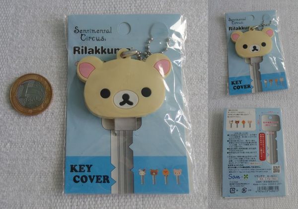 Capinha para chave Rilakkuma